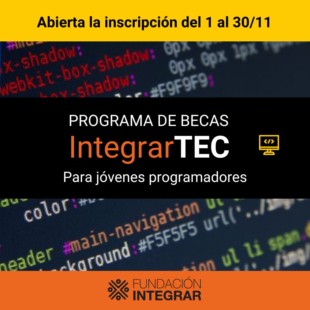 Becas Para Estudiar Programaci N Full Stack Cimientos Red De Egresados